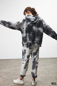 Servicio OEM personalizado de gran tamaño de algodón pesado para mujer básico nuevo Premium negro Jogger pantalón oferta al por mayor tendencia 2024 calidad - Product Image 3