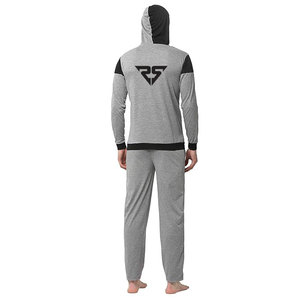 Vêtements logo personnalisé hommes joggers ensembles survêtement vêtements de sport pour hommes ensembles unisexe design personnalisé OEM Gym hommes survêtement - Product Image 3