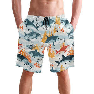 Short de bain personnalisé en tissu extensible 4 directions, séchage rapide, short de surf, short de plage, short de pêche personnalisé pour hommes - Product Image 3
