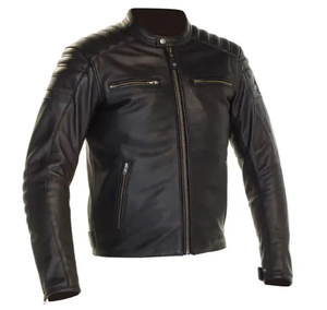แจ็กเก็ตหนังวัวดีไซน์แฟชั่นสำหรับขี่บนถนนชุดแข่งรถมอเตอร์ไซค์ - Product Image 3