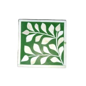 Posavasos de café con incrustaciones de hueso de diseño antiguo, posavasos con incrustaciones de hueso de alta calidad, fabricante indio, taza de té y café con incrustaciones de hueso - Product Image 1