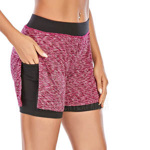 Short respirant pour femme de qualité Short pour femme avec poches mobiles Short à usage sportif pour femme - Product Image 4