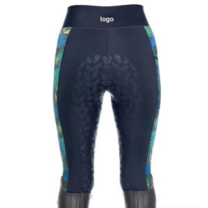 Precio al por mayor, ropa ecuestre, impresión por sublimación personalizada, mallas de equitación para mujer, último diseño, mallas para mujer - Product Image 5