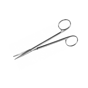 กรรไกรผ่าตัดด้วยมือขนาด145มม. มีหลายขนาดเครื่องมือผ่าตัดที่ใช้ในโรงพยาบาลทำจากสเตนเลสสตีลซุปเปอร์คัทสำหรับเด็กทารก - Product Image 1