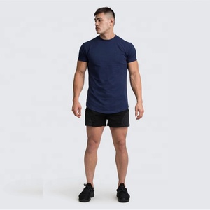 เสื้อยืดคอกลมปักลายสำหรับผู้ชาย ผ้าฟลีซ โพลีเอสเตอร์/คอตตอน แขนสั้น แห้งเร็ว ระบายอากาศดี เป็นมิตรกับสิ่งแวดล้อม ทรงปกติ - Product Image 3