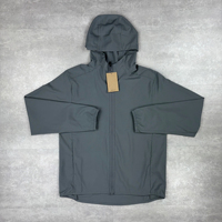 Survêtement Imprimé Personnalisé à Capuche Réversible Imperméable Coupe-Vent Grande Taille Respirant pour Entraînement et Course Automne