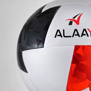 Alaay High Quality PU Hybrid Soccer Ball Differently Colored Panels for International <b>Match</b> and Training - Product Image 5