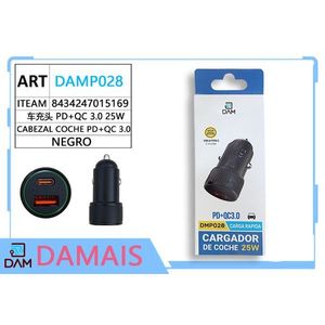 Cargador de Coche DAM con Adaptador PD QC 3.0 25W DMP028 Carga Rápida - Product Image 3