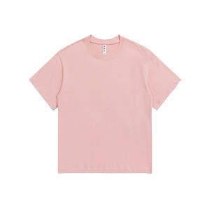 T-shirt à manches courtes en coton multicolore personnalisé avec col en O et épaules tombantes T-shirt pour enfants T-shirt pour hommes - Product Image 2