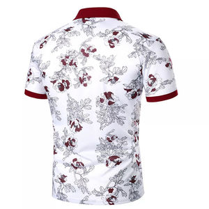 Los mejores diseños de sublimación cómoda para hombres para camiseta de Polo 100% algodón Top Trending transpirable logotipo personalizado Color - Product Image 3