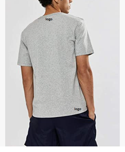 Camiseta 100% de algodón para hombre, camisa con logotipo personalizado, de calidad - Product Image 2