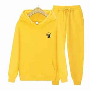 Ropa Deportiva Unisex de la Mejor Calidad, 100% Algodón, Manga Larga, Sudadera con Capucha, Diseño 2 en 1, Cierre con Cordón, Bolsillos Laterales - Product Image 4