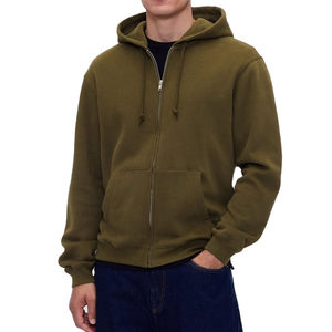 Sudadera con Capucha Extra Grande de Algodón Grueso de 450-500 g/m², Estilo Holgado, con Cierre, para Unisex, Oferta - Product Image 2