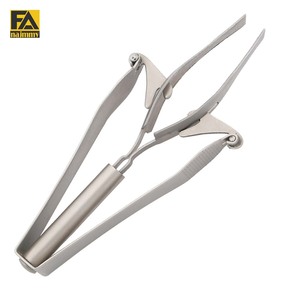 Pince à épiler Action automatique Pointe inclinée Corps en acier complet Produit de qualité supérieure Meilleur pour la vente - Product Image 1
