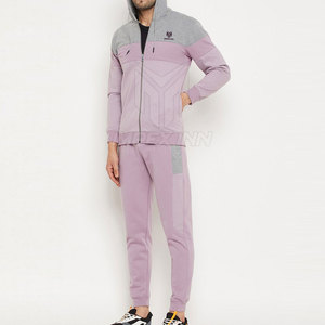 Survêtement décontracté à capuche pour homme grande taille avec logo personnalisé, coupe-vent, en coton et polyester, dernier design - Product Image 3