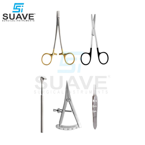 ชุดเครื่องมือผ่าตัดเสริมจมูก12ชิ้นเครื่องมือผ่าตัดพลาสติก - Product Image 4