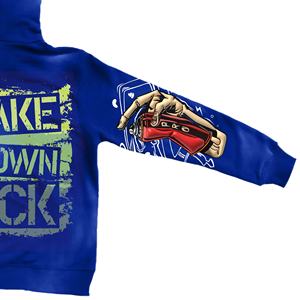 Sweat à capuche zippé personnalisé pour homme, décontracté, 100% coton, pour l'hiver, lourd, délavé au soleil, effet acid wash, thermique - Product Image 5