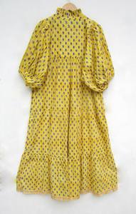 Robe longue décontractée de créateur indien la plus adorable et élégante vêtements quotidiens robe imprimée pour filles vente en gros de robes de femmes prêtes à l'emploi - Product Image 2