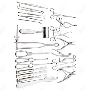 ชุดเครื่องมือผ่าตัดสแตนเลสคุณภาพสูง ชุดอุปกรณ์ผ่าตัดระดับพรีเมียม แหล่งจ่ายพลังงานแบบแมนนวล MOQ ต่ำ สำหรับการผ่าตัด - Product Image 2