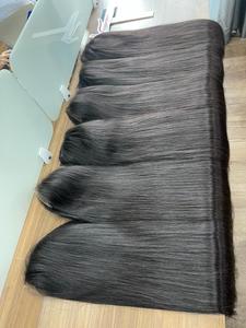 Extensión de cabello más vendida, cabello humano vietnamita, largo, recto, Frontal y peluca con cierre, sedoso, listo para enviar, personalizar cualquier longitud - Product Image 3
