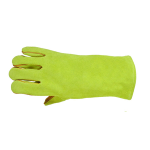 Votre propre logo Design Gants de soudage en cuir à doigt complet Nouvelle arrivée Gants de soudage en cuir - Product Image 5