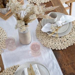 Vintage Product Seagrass Boho Wicker Table Decor <b>Placemat</b> <b>Set</b> of 2 Table Mats by Supplier Vietnam - Product Image 3
