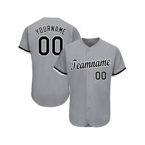 Nouveau maillot de baseball personnalisé en gros impression personnalisée logo chemises unies maillot de baseball vêtements de sport maillot de baseball - Product Image 1