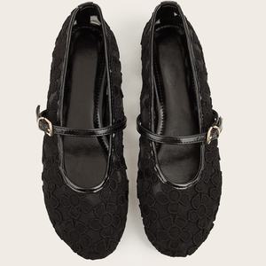 รองเท้าผ้าใบลำลองสไตล์ชนบทสำหรับผู้หญิง ระบายอากาศได้ดี เหมาะสำหรับฤดูร้อน ดีไซน์ธรรมชาติ พื้นหนา - Product Image 2