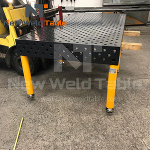 Mesa de soldadura 3D con sistema de movimiento de riel, puede cambiar rápidamente de posición de acuerdo con las necesidades de los proyectos de soldadura - Product Image 4