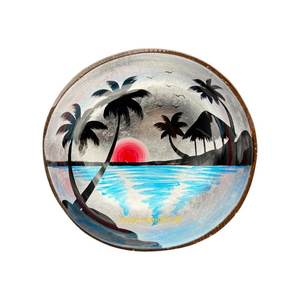 กะลามะพร้าวครึ่งถ้วยแกะสลักด้วยมือธรรมชาติเป็นมิตรกับสิ่งแวดล้อมออร์แกนิก - Product Image 1