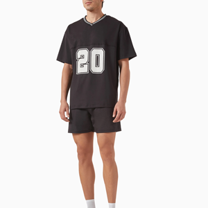 เสื้อยืดทรงบ็อกซี่ ผ้าเจอร์ซีย์ 180 กรัม ทรงหลวม ระบายอากาศ น้ำหนักเบา แห้งเร็ว รับสกรีนโลโก้ตามแบบ OEM - Product Image 4