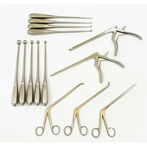 Juego de Instrumentos Quirúrgicos de Columna Vertebral de Acero Inoxidable, Certificado CE Clase I, Reutilizable, Manual - Product Image 1