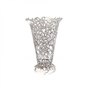 Different Design Antique <b>Flower</b> Pots and Vase Gold Color Round Shape With 7 Holder for <b>Flower</b> <b>Display</b> Tabletop and Centerpiece - Product Image 5