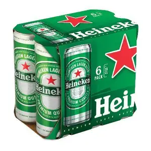 Cerveja Heineken holandesa em garrafas e latas/Heineken Cerveja Maior 330ml/Cerveja Heineken