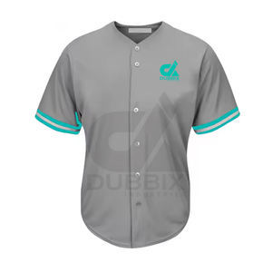 Uniforme de béisbol ligero de poliéster de la mejor calidad para adultos transpirable con bajo MOQ buen precio - Product Image 3