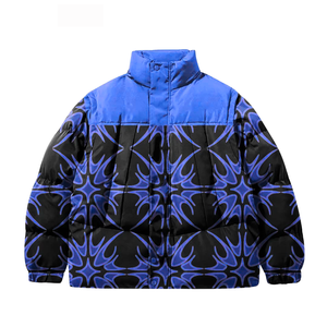 Hommes Puffer bulle veste hiver chaud surdimensionné Streetwear manteau épais matelassé survêtement décontracté mode Hip Hop Style - Product Image 3