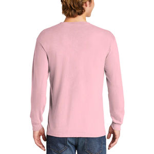 T-shirt à manches courtes avec logo imprimé personnalisé en coton 100% pour hommes adultes avec fonction anti-boulochage SI-MTS-0137 - Product Image 3