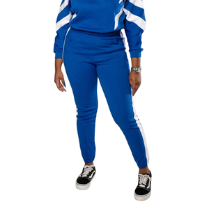 Zeta Phi Beta 1920 Royal <b>Blue</b> <b>Women</b> Embroidered <b>Hoodie</b> and Jogger Pants Two Piece Greek Letter Tracksuit Fleece Sweatsuit Set - Product Image 4