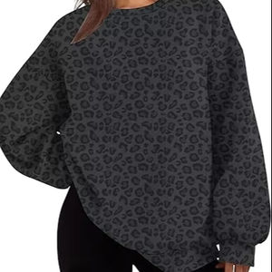 Vêtements de sport pour femmes écologiques personnalisés, sweat-shirt en molleton à col rond, sweat-shirt en coton, pull à capuche, pull oversize de luxe - Product Image 1