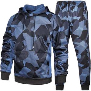 100% coton vêtements de sport entraînement et Jogging vêtements thermique 2 pièces pantalons de survêtement survêtement ensembles hiver polaire vêtements homme costumes 2024 - Product Image 6