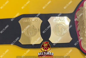 WWC Heavyweight <b>Wrestling</b> Championship made in Zinc Alloy Comfortable High Waist Breathable 2MM 4MM Adult Size <b>Belt</b> - Product Image 4