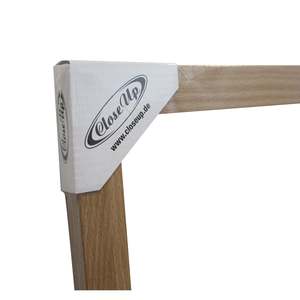 Marco de Fotos de Madera de Haya Claro de Estilo Clásico de 61 x 91.5 cm, Decorativo, de MDF, con Cristal Frontal para Fotos, Lienzos, Papel de Bambú - Product Image 5