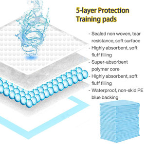 100 gói tùy chỉnh giấy Puppy đào tạo miếng đệm bền vững con chó đào tạo sản phẩm - Product Image 2