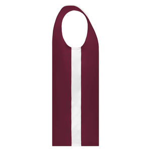 Maillot de basket-ball pour hommes à séchage rapide personnalisé OEM respirant réversible imprimé vêtements de l'équipe d'entraînement de basket-ball - Product Image 5