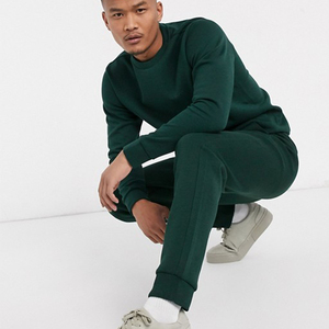 Conjunto Deportivo de Dos Piezas para Hombre, Transpirable, de Algodón, para Gimnasio, Entrenamiento y Trotar, para Deportes de Invierno - Product Image 5