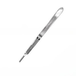 ด้ามจับมีดผ่าตัดทำจากสเตนเลสยาว21ซม. ด้ามจับโลโก้ออกแบบได้ตามต้องการ - Product Image 5