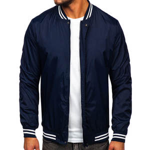 Service OEM Veste Bomber de baseball à manches en cuir de laine brodée 2025 personnalisée de haute qualité pour hommes Vente de saison d'hiver - Product Image 1