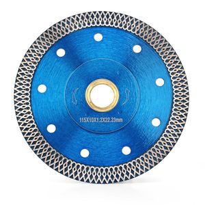 Lame diamantée de 4 pouces pour carrelage en porcelaine, sans éclats, coupe propre des bords - Product Image 3