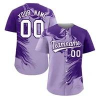 Maillots en gros personnalisés, vêtements de sport d'équipe américaine, t-shirt unisexe, maillot de baseball personnalisé pas cher cousu - Product Image 5