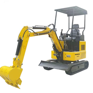 รถขุดขนาดเล็ก SY15 25 แรงม้า แรงบิดสูง พร้อมเกียร์บ็อกซ์และเครื่องยนต์เพอร์กินส์ รับน้ำหนักได้ 5000 กก. สำหรับใช้งานในฟาร์ม - Product Image 1